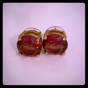 Kate Spade ruby gem studs
